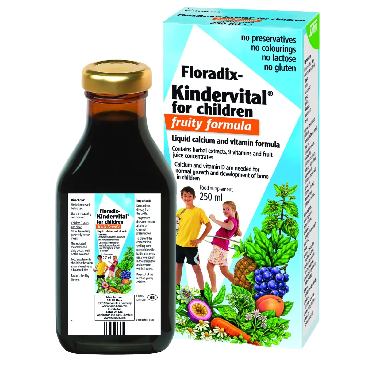 SALUS FLORADIX KINDERVITAL 250ML - Tootepilt