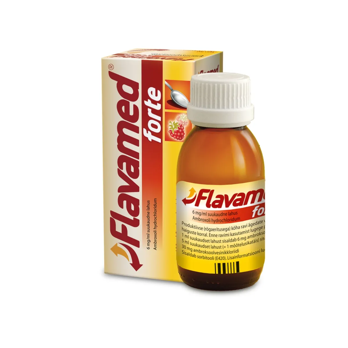 FLAVAMED FORTE SUUKAUDNE LAHUS 6MG/ML 100ML - Tootepilt 1