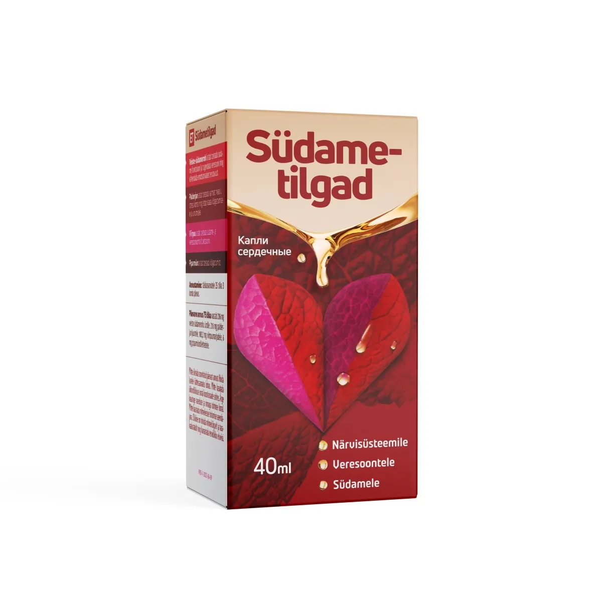 SÜDAMETILGAD 40ML - Tootepilt