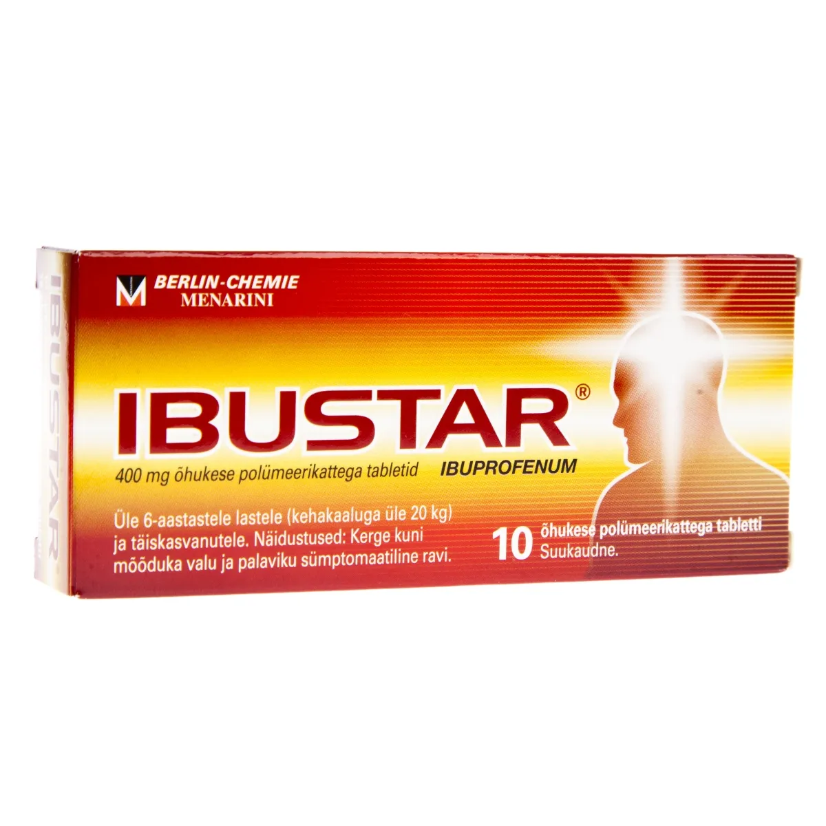 IBUSTAR TBL 400MG N10 - Tootepilt 1