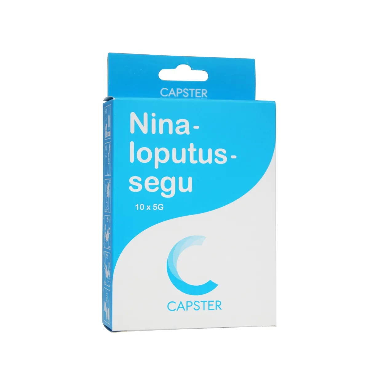 CAPSTER NINALOPUTUSSEGU 10X5G - Tootepilt