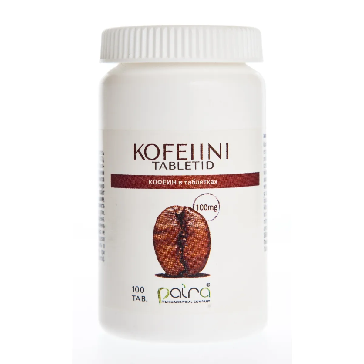 KOFEIINI TABLETID 100MG N100 - Tootepilt
