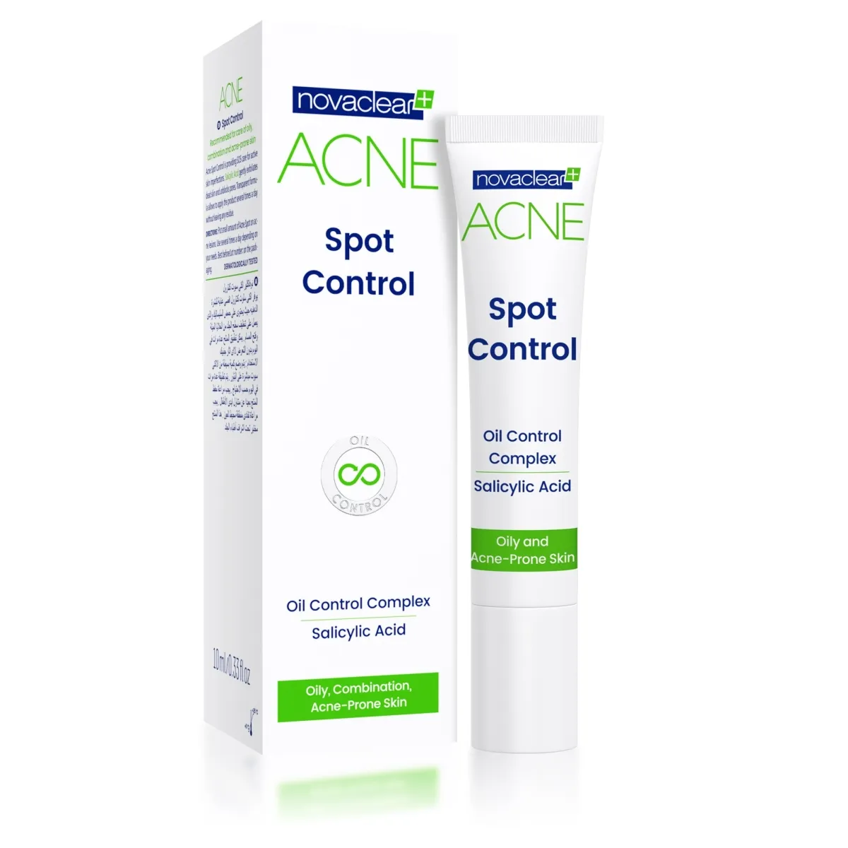 NOVACLEAR GREEN ACNE PAIKNE HOOLDUSVAHEND 10ML - Tootepilt