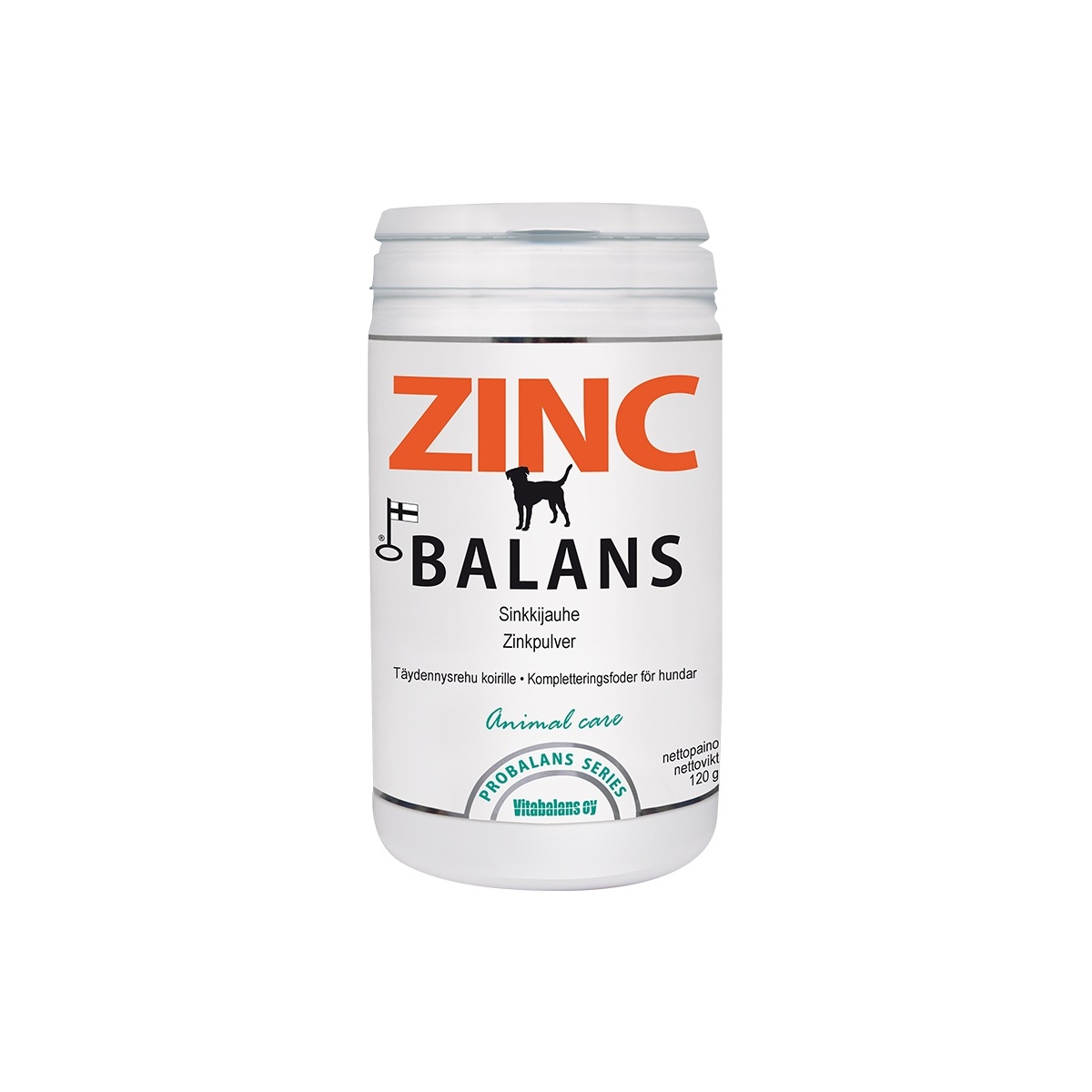 Vitabalans Probalans Zincbalans toidulisand koertele 120 g - Tootepilt