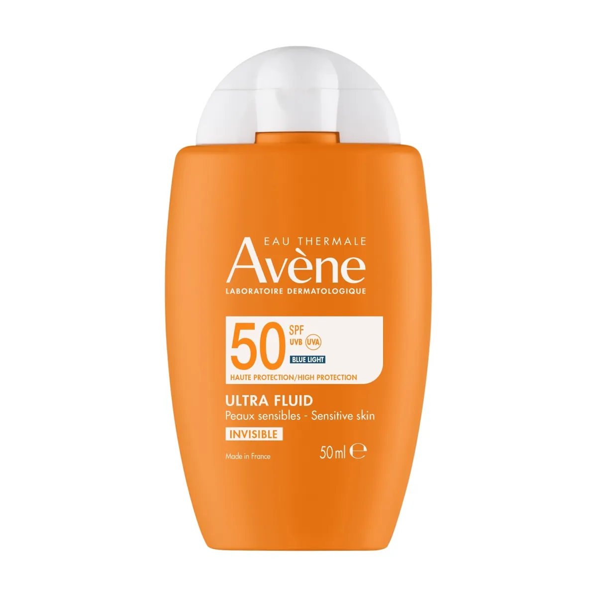 AVENE SUN ULTRA FLUID PÄIKESEKAITSEEMULSIOON SPF50 50ML - Tootepilt