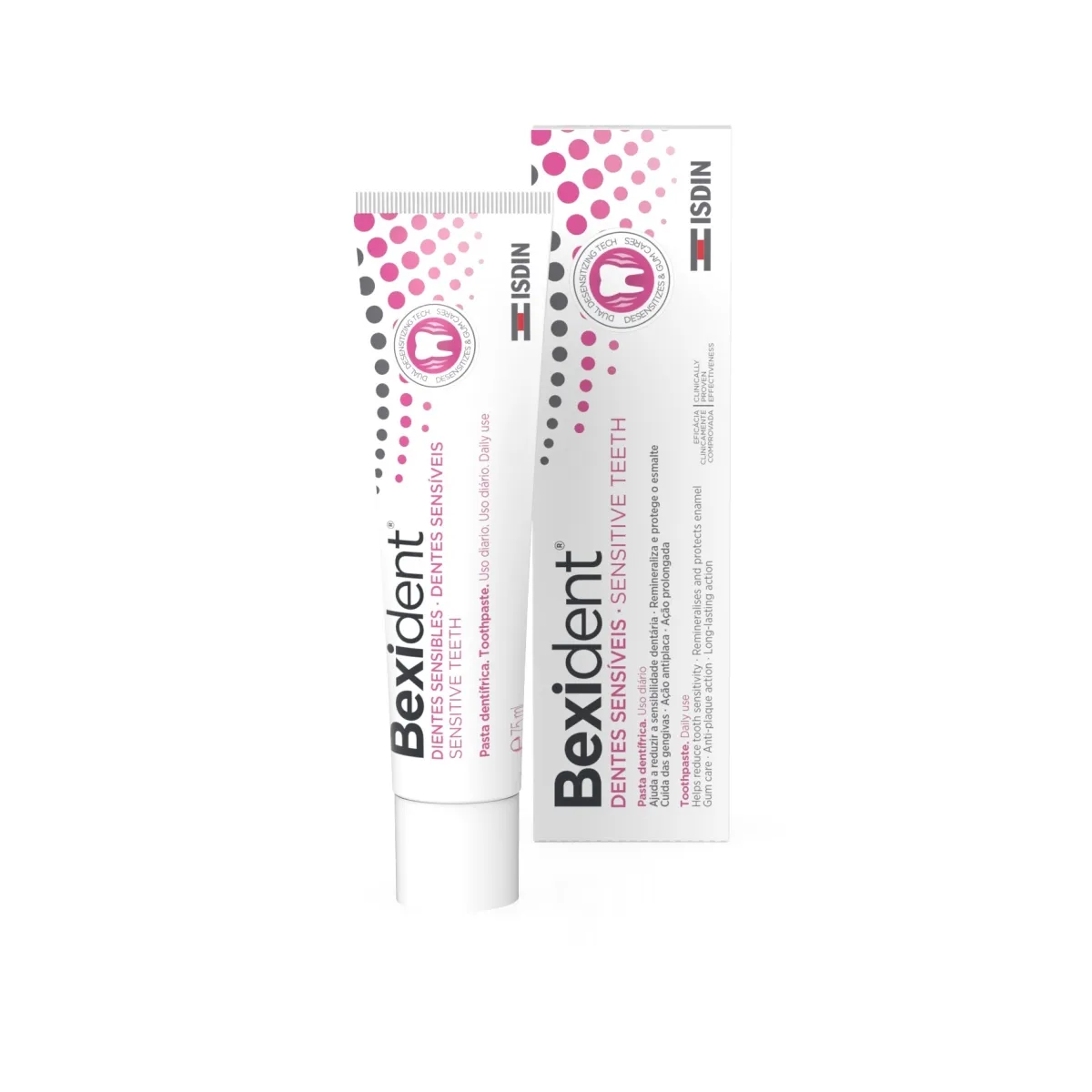 ISDIN BEXIDENT HAMBAPASTA TUNDLIKELE HAMMASTELE 75ML - Tootepilt