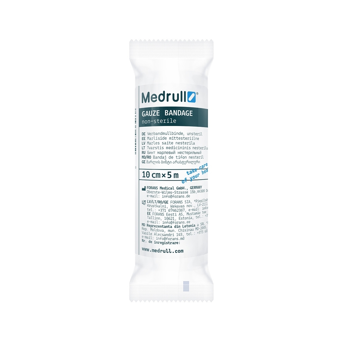 MEDRULL SIDE MITTESTERIILNE 10CM X 5M - Tootepilt