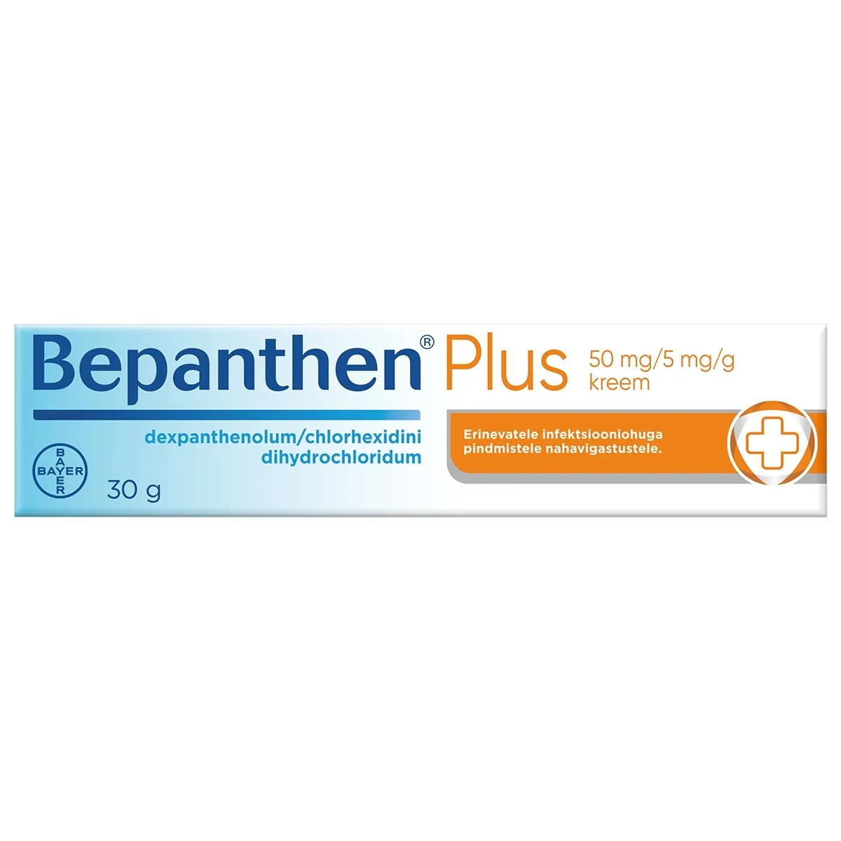 BEPANTHEN PLUS KREEM 50MG+5MG/G 30G - Tootepilt