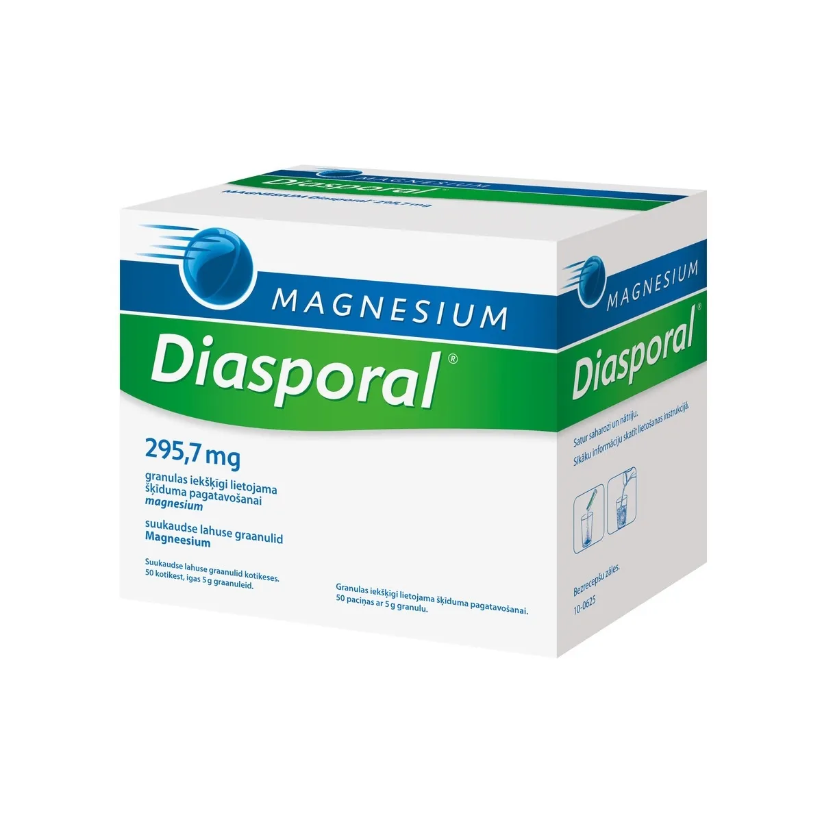 MAGNESIUM DIASPORAL SUUK LAH GRAN 1830MG N50 - Tootepilt