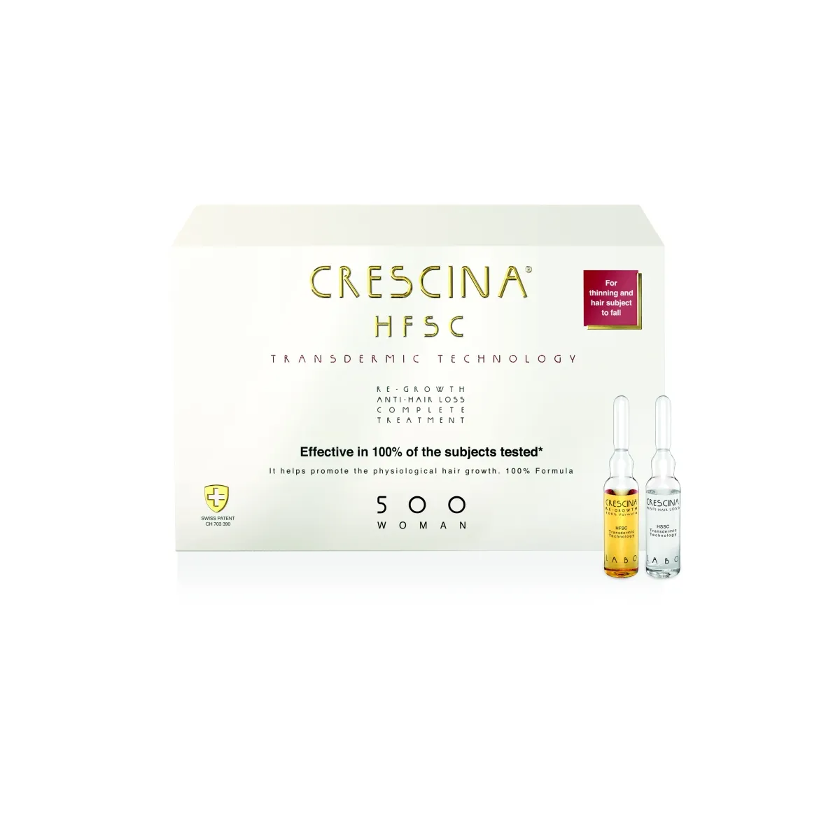 CRESCINA TRANSDERMIC AMPULLID HFSC 500 NAISED 3,5ML N20+N20 - Tootepilt