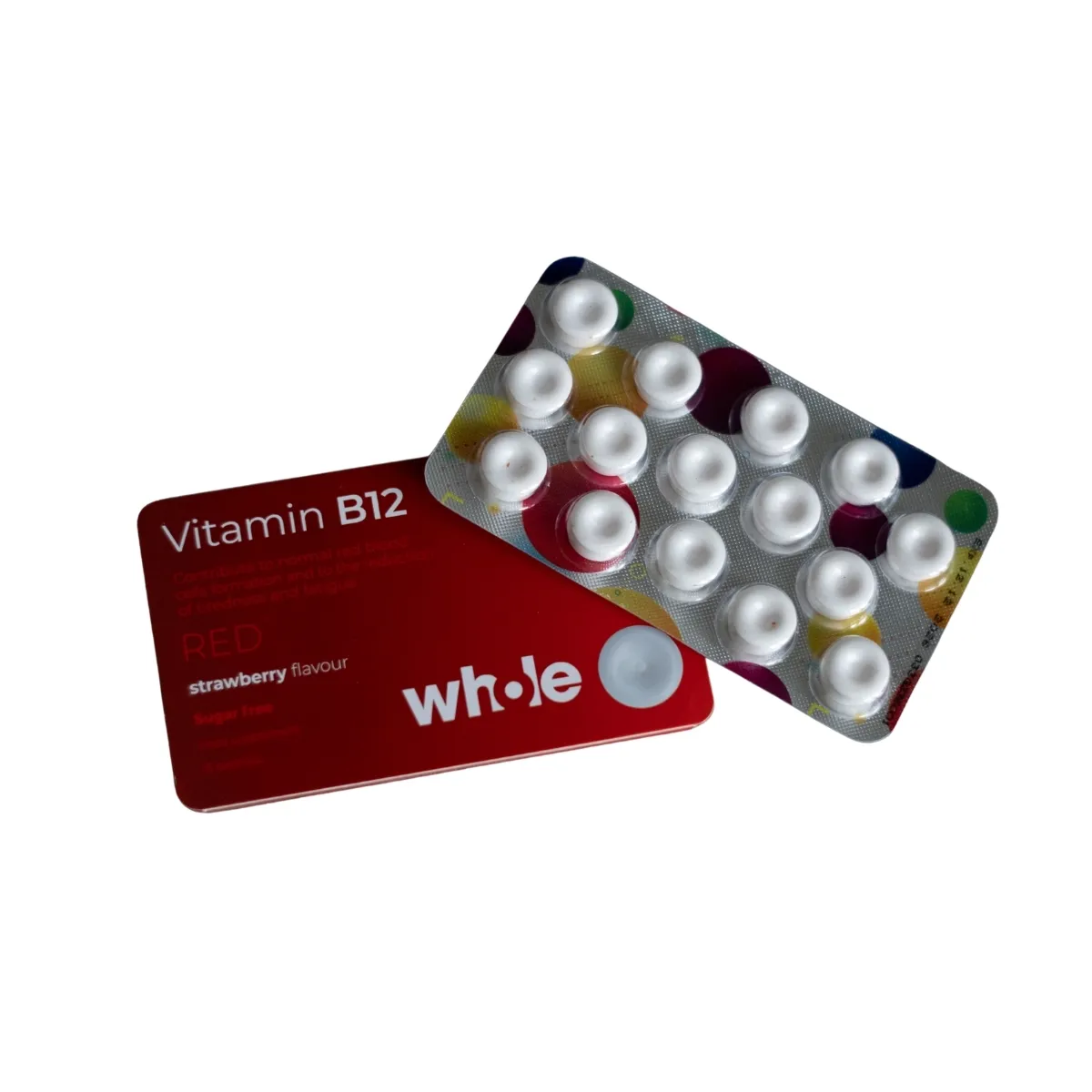 WHOLE VITAMIINI PASTILLID B-12 N15 - Tootepilt