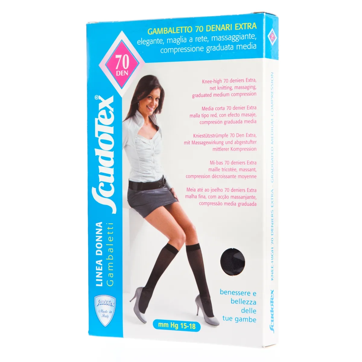 SCUDOTEX PÕLVIKUD 70DEN T4 NERO - Tootepilt