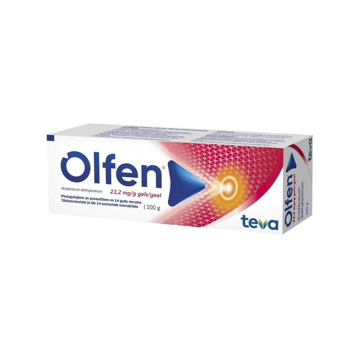 OLFEN GEEL 23,2MG/G 100G - Tootepilt