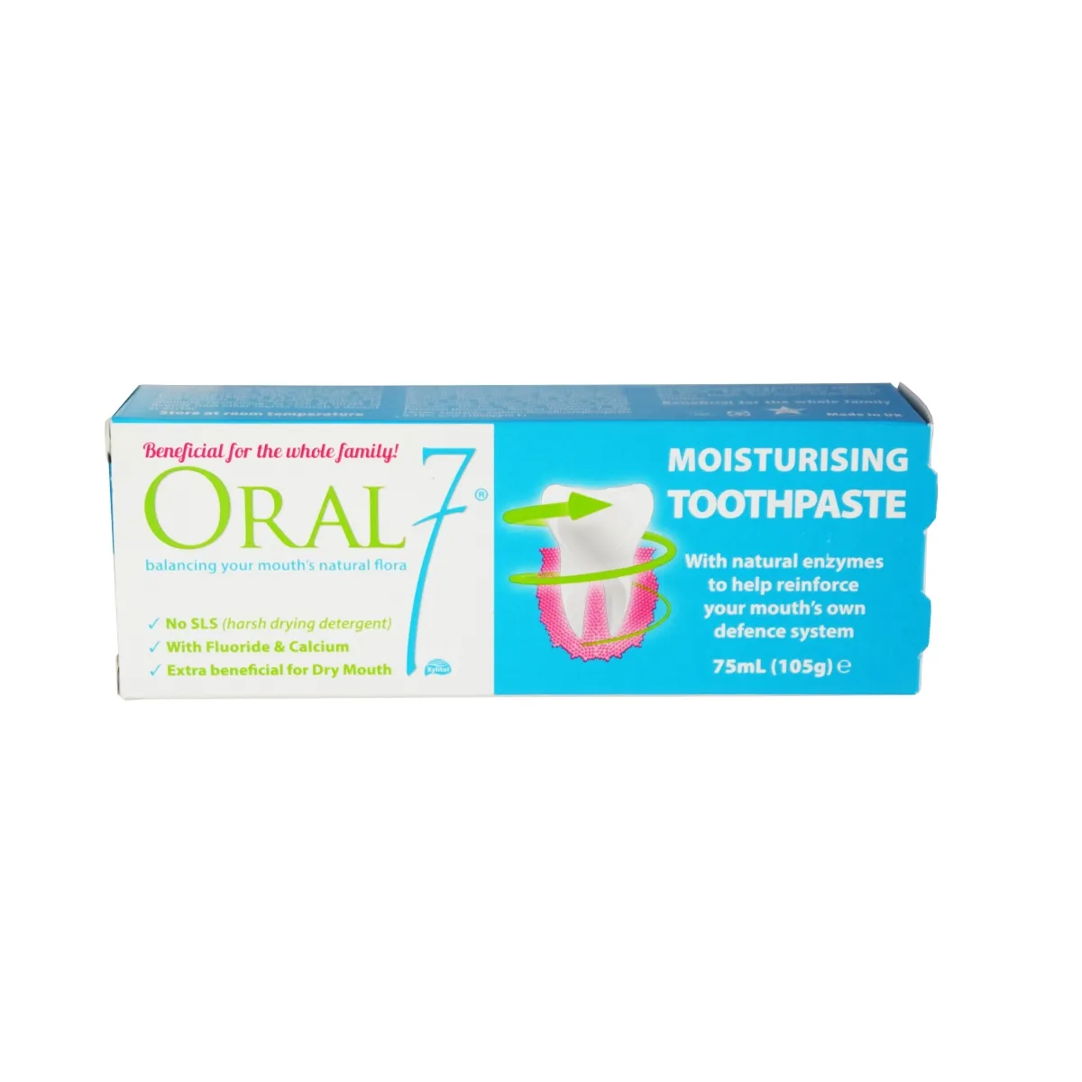 ORAL 7 HAMBAPASTA KUIVALE SUULE 75ML - Tootepilt
