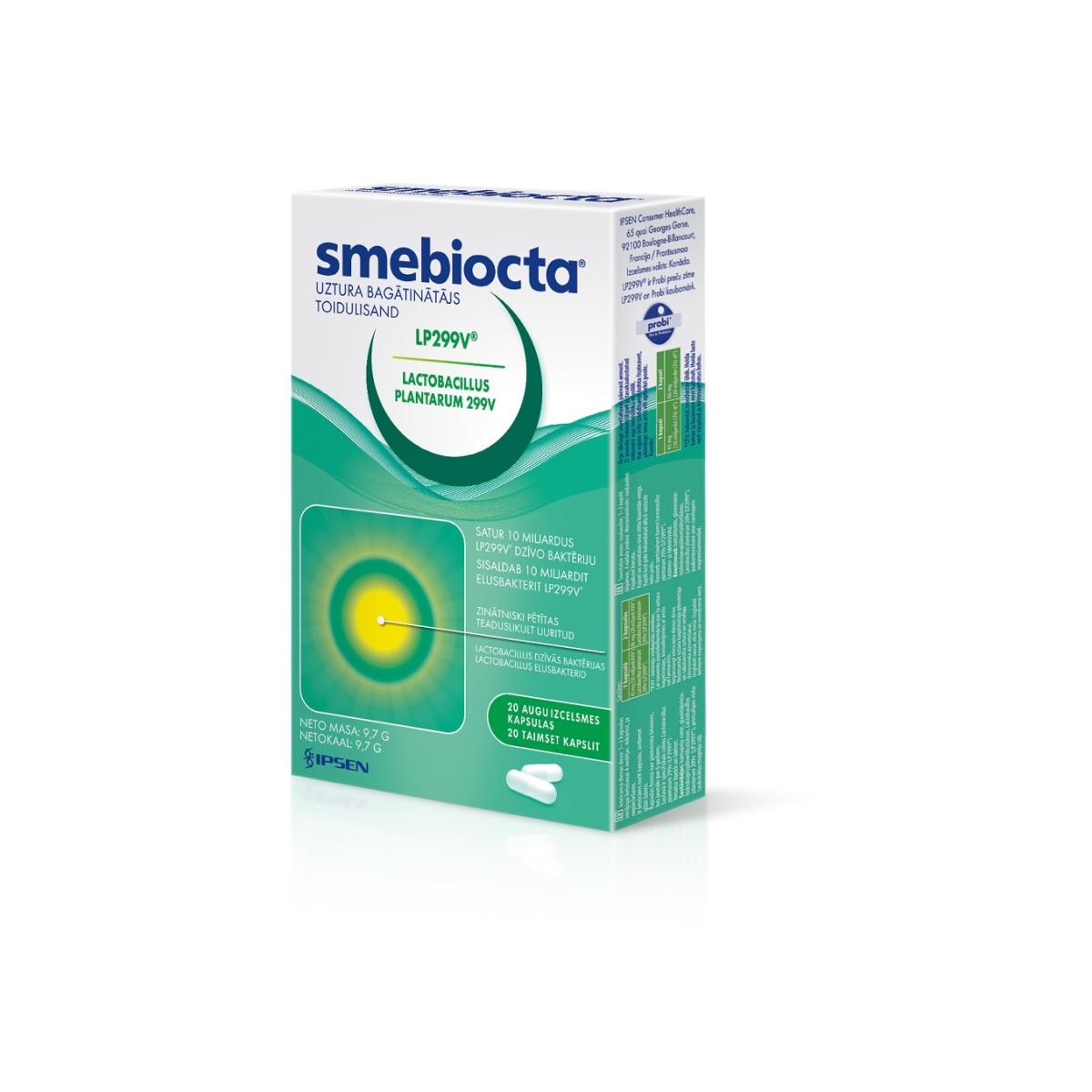 SMEBIOCTA KAPSLID N20 - Tootepilt