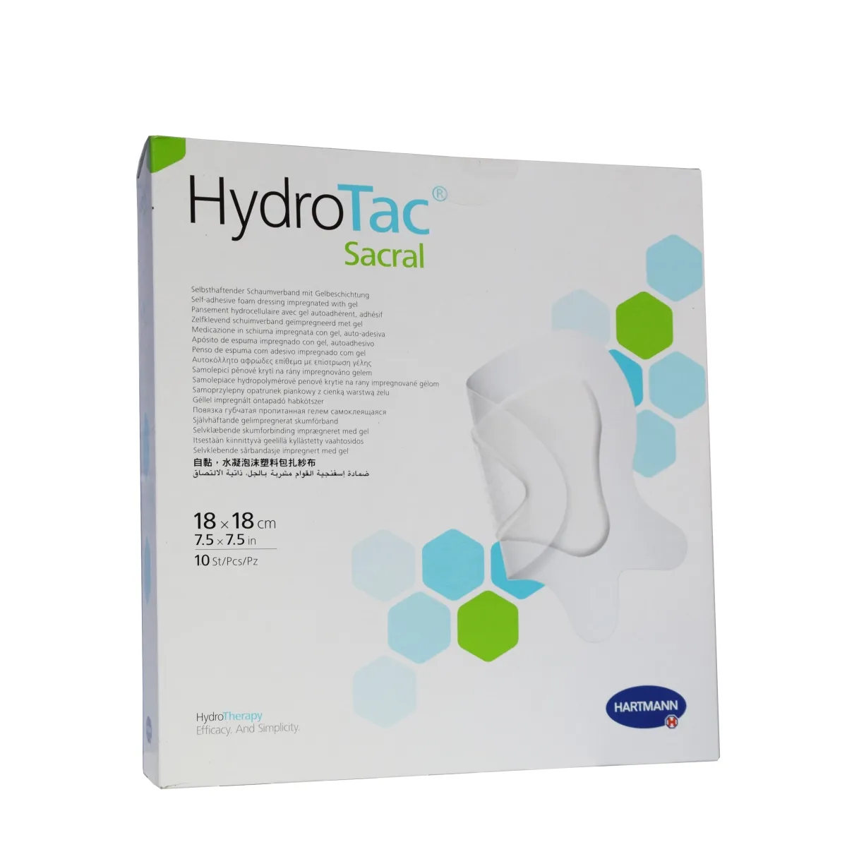 HYDROTAC SACRAL HAAVASIDE 18X18CM N10 - Tootepilt