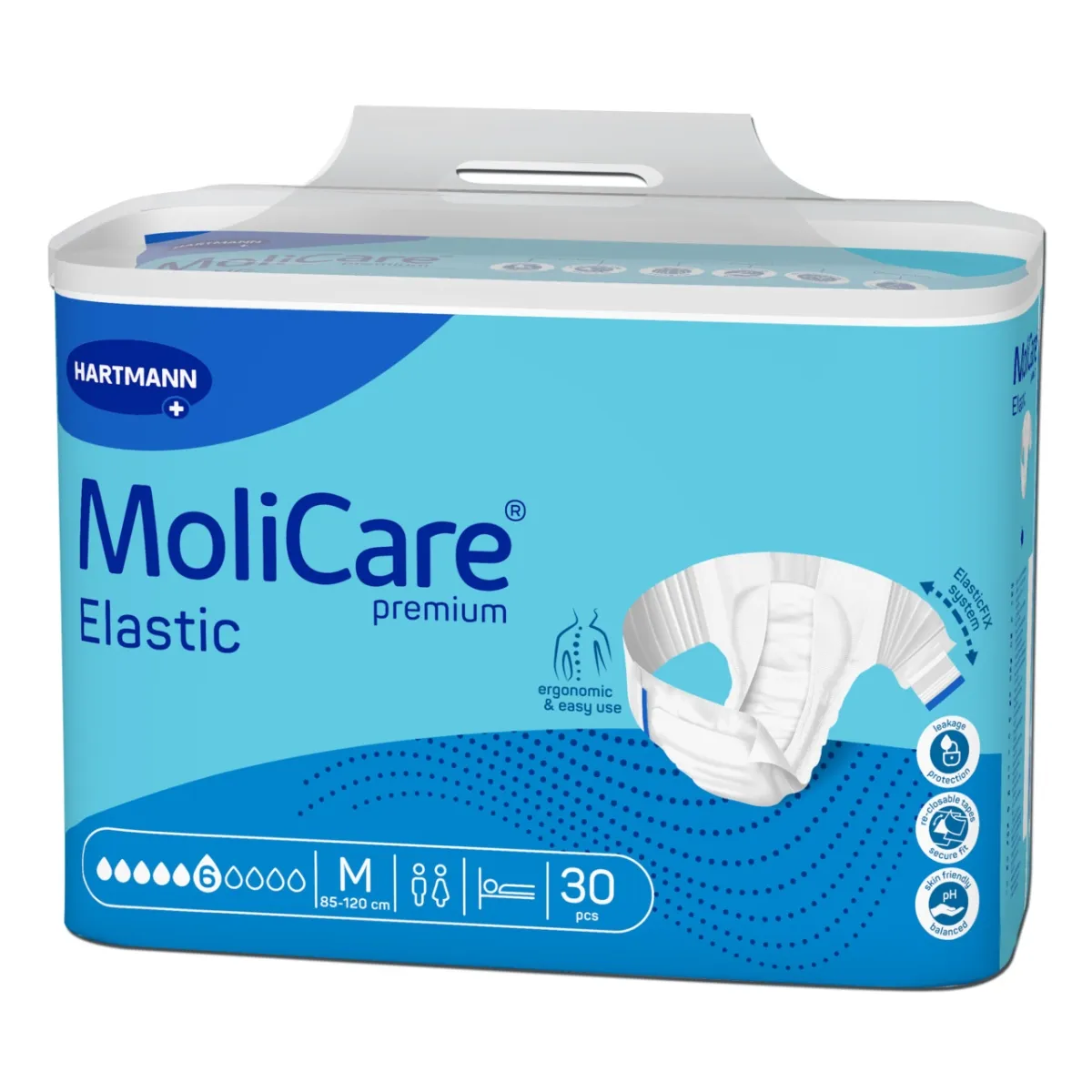 MOLICARE ELASTIC 6 TILKA M N30 - Tootepilt