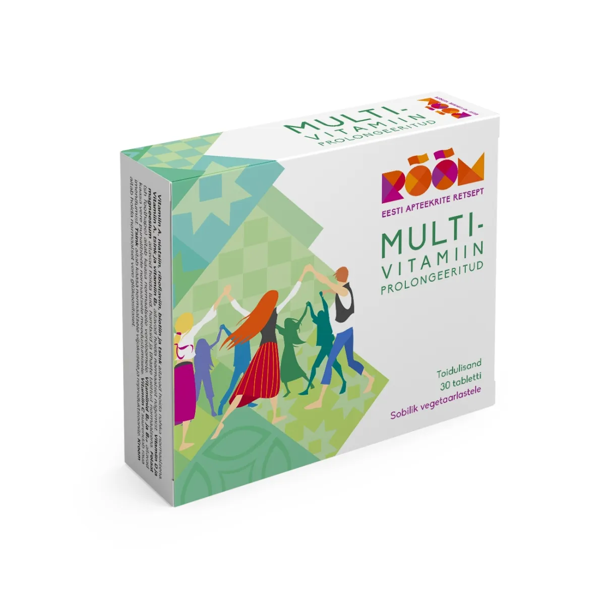 RÕÕM MULTIVITAMIIN PROLONGEERITUD TBL N30 - Tootepilt