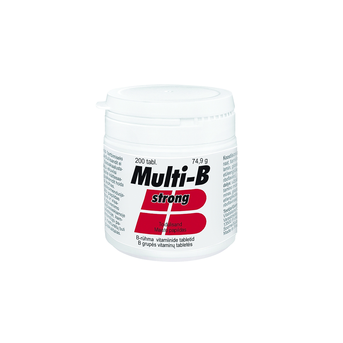 MULTI-B STRONG TBL N200 - Tootepilt