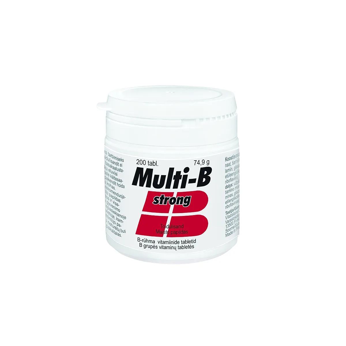 MULTI-B STRONG TBL N200 - Tootepilt