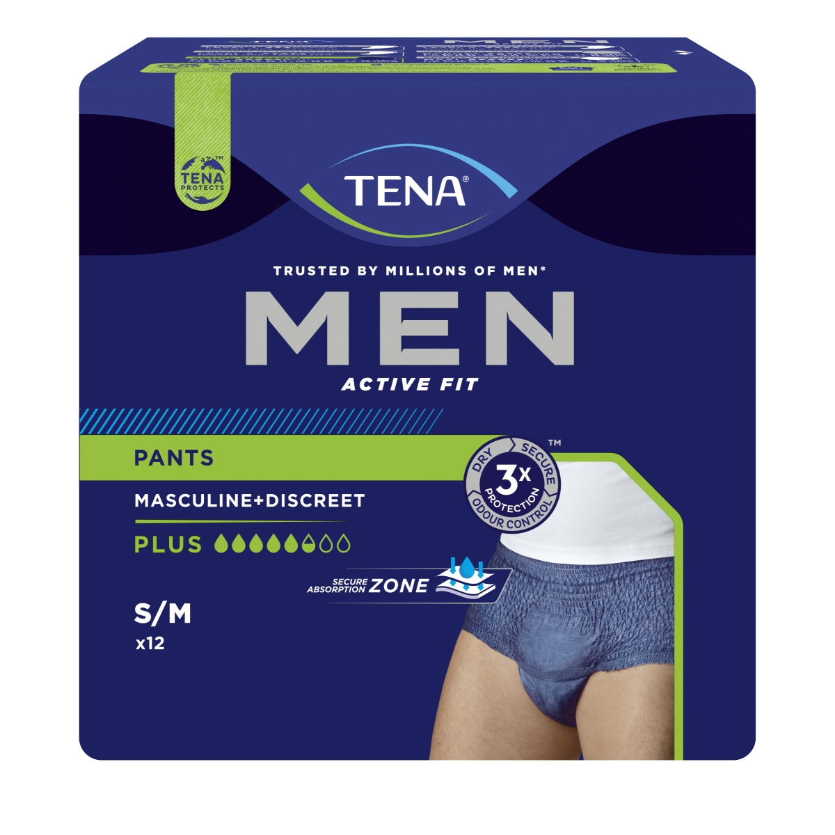 TENA MEN PANTS PLUS S/M N12 - Tootepilt