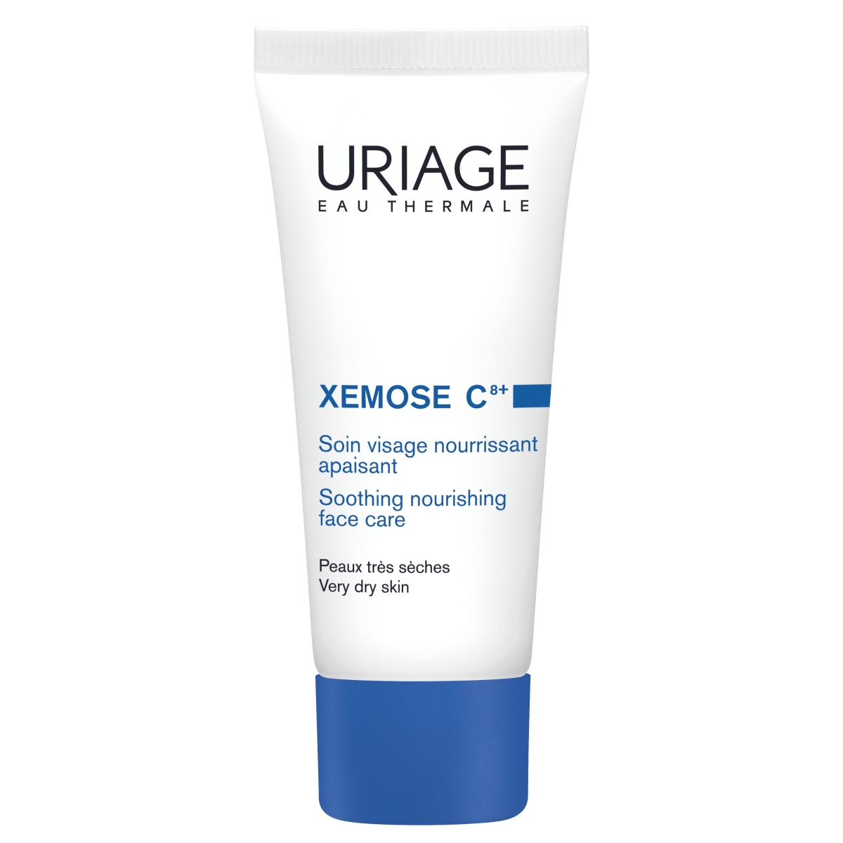 URIAGE XEMOSE C8+ VISAGE NÄOKREEM VÄGA KUIVALE NAHALE 40ML - Tootepilt
