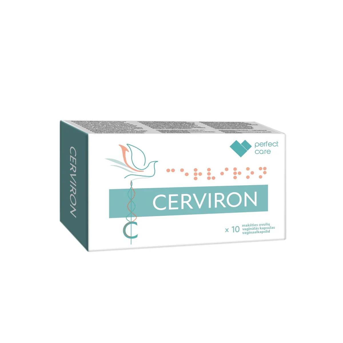 CERVIRON VAGINAALSED OOVULID N10 - Tootepilt