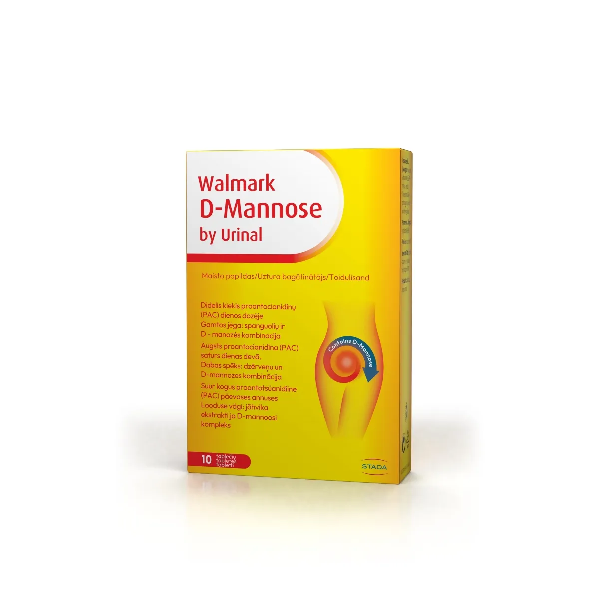 URINAL WALMARK D-MANNOSE TBL N10 - Tootepilt