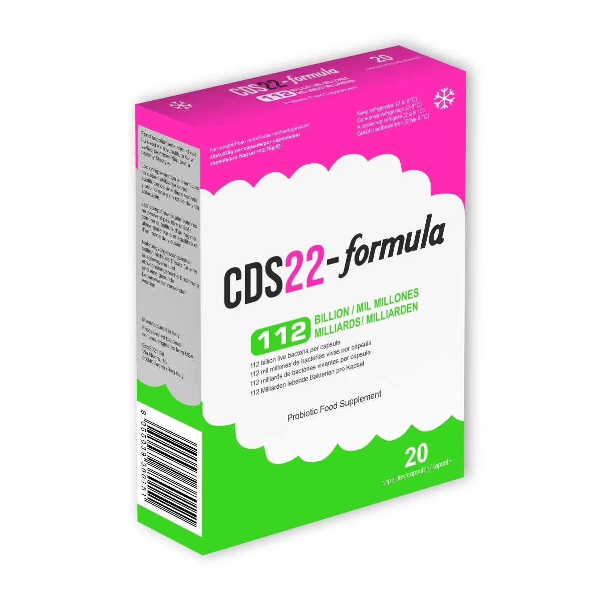 CDS22-FORMULA 112 MILJARDIT KAPSLID N20 - Tootepilt