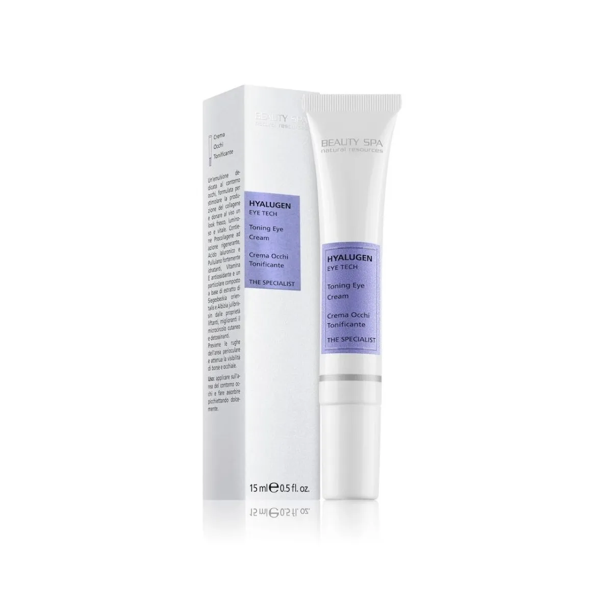 BEAUTY SPA HYALUGEN SILMAÜMBRUSKREEM TONISEERIV 15ML - Tootepilt