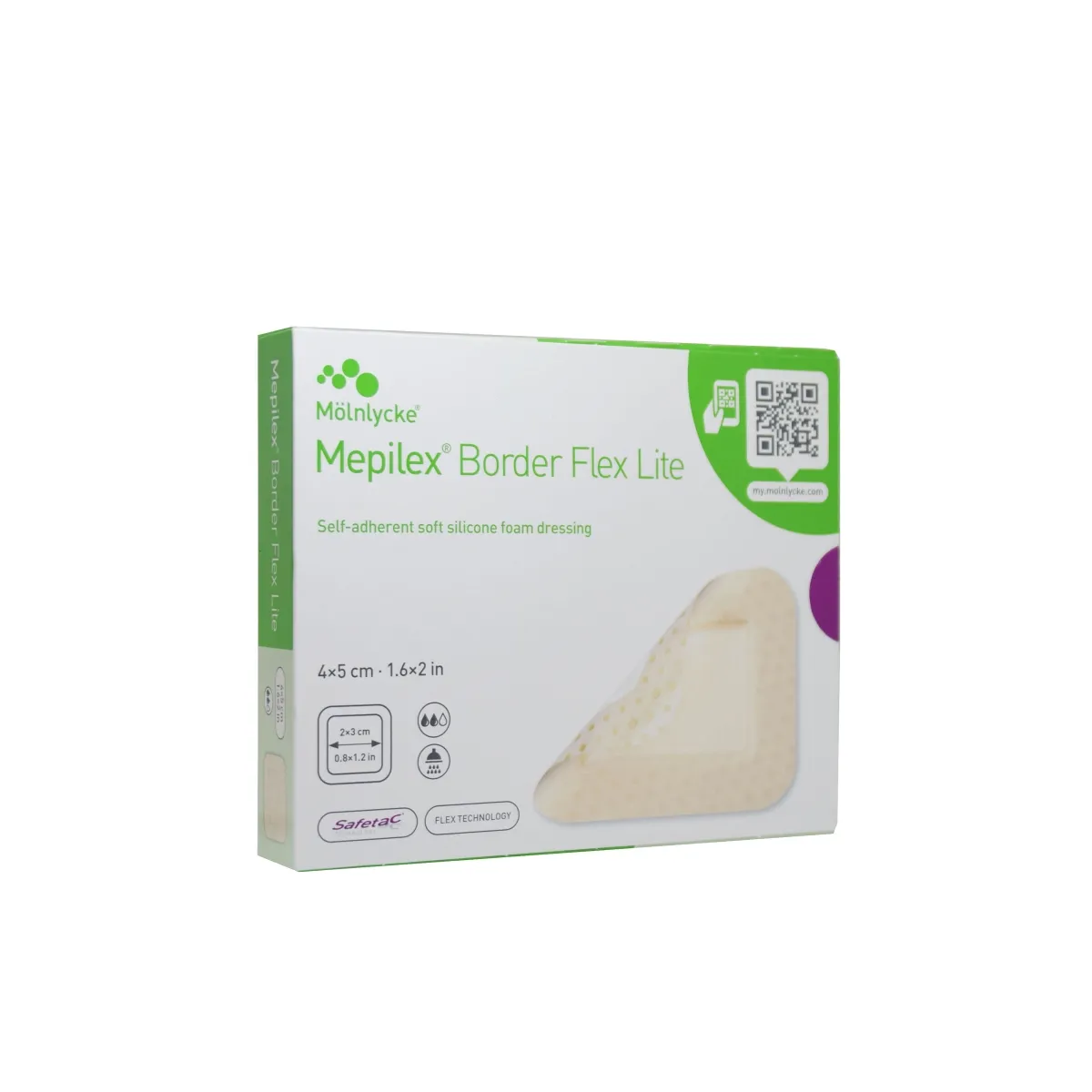 MEPILEX BORDER FLEX LITE SILIKOONPLAASTER 4X5CM N10 - Tootepilt