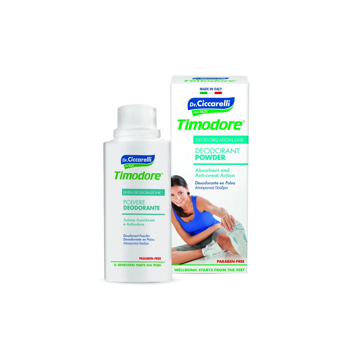 CICCARELLI JALADEODORANT-PUUDER 250G - Tootepilt