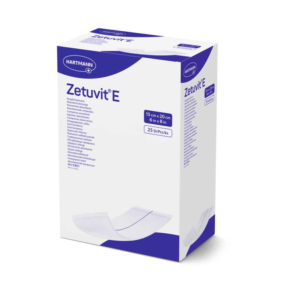 ZETUVIT E STERIILNE 15X20CM N25 - Tootepilt