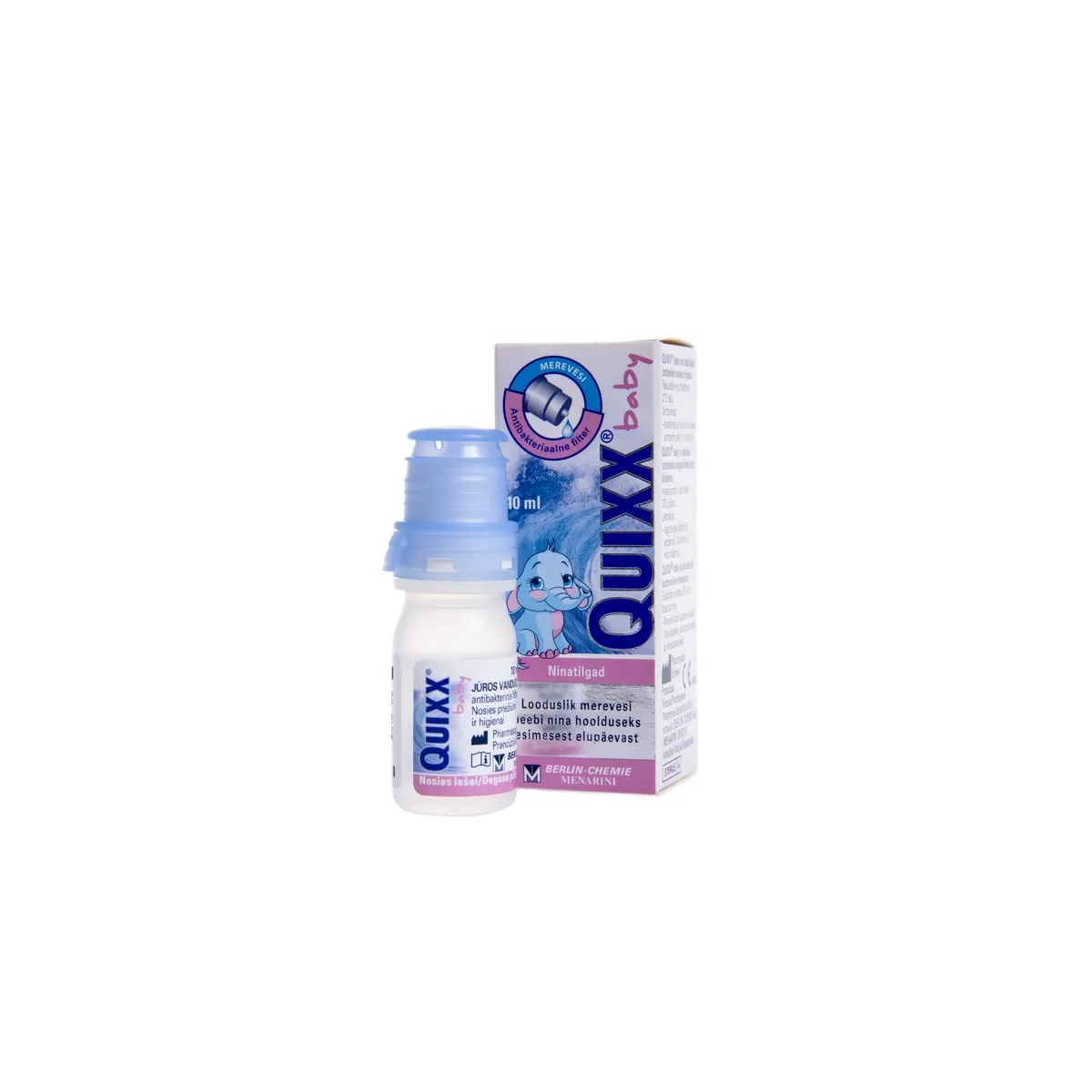 QUIXX BABY NINATILGAD 10ML ISOTOONILINE - Tootepilt 1