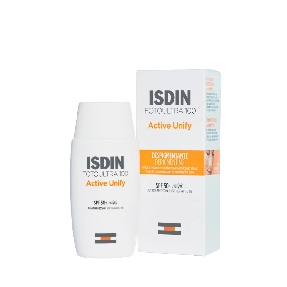 ISDIN SUN PÄIKESEKAITSEVEDELIK JUMET ÜHTLUSTAV SPF50+ 50ML - Tootepilt