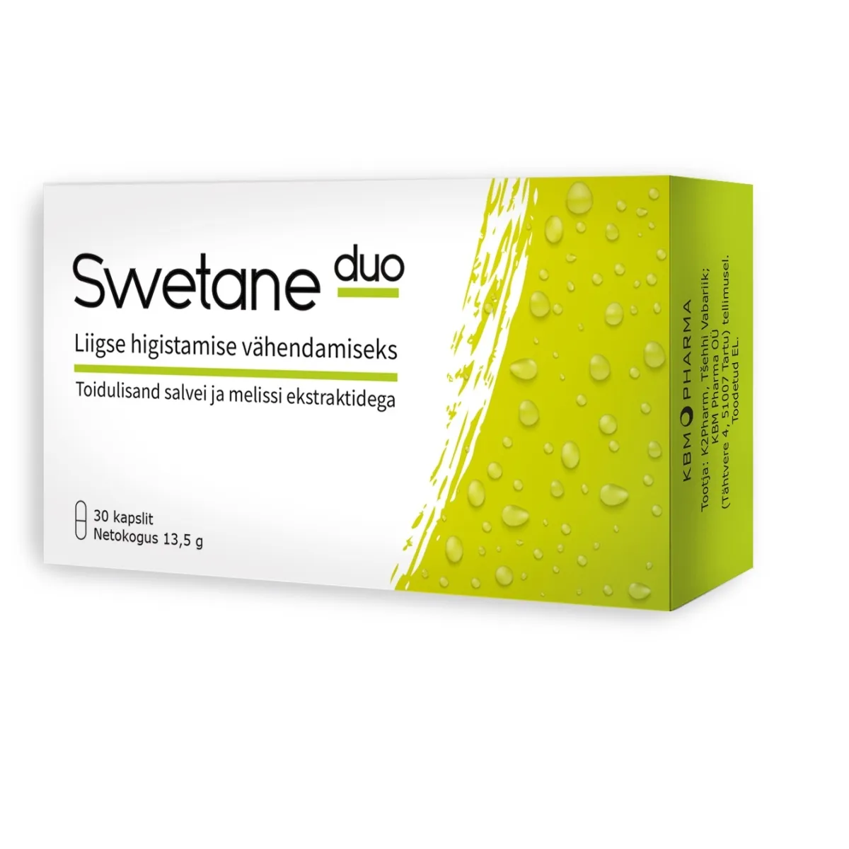 SWETANE DUO KAPSLID N30 - Tootepilt