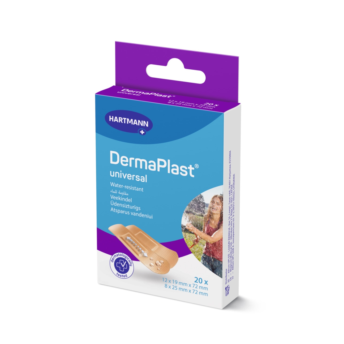 DERMAPLAST PLAASTRID UNIVERSAL N20 (2 SUURUST) - Tootepilt