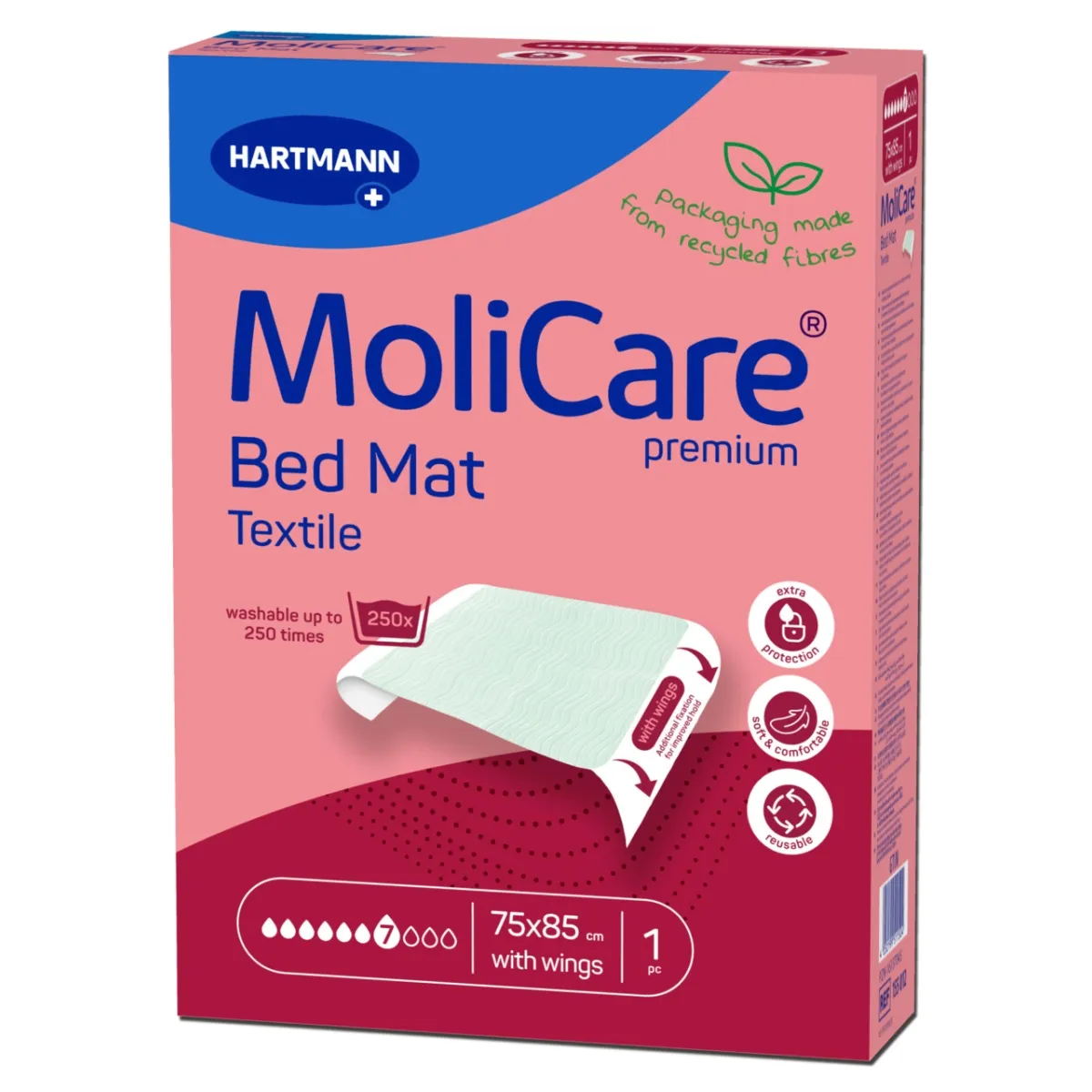 MOLICARE BED MAT TEXTILE 75X85CM TIIBADEGA N1 - Tootepilt