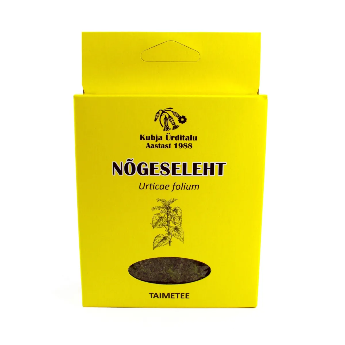 KUBJA NÕGESELEHED (URTICAE FOLIA) 15G (KARP) - Tootepilt