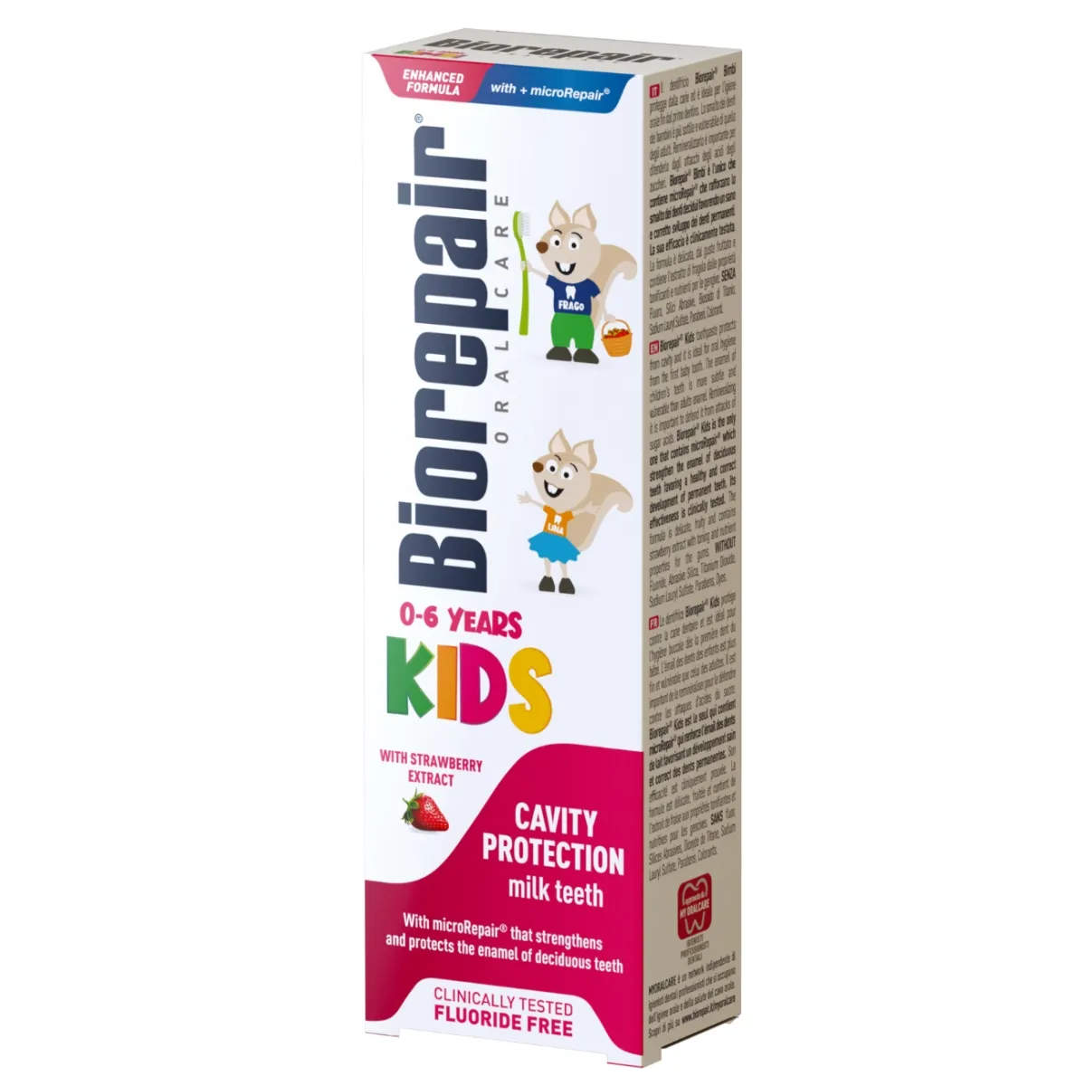 BIOREPAIR HAMBAPASTA KIDS MAASIKA (0-6 A) 50ML - Tootepilt