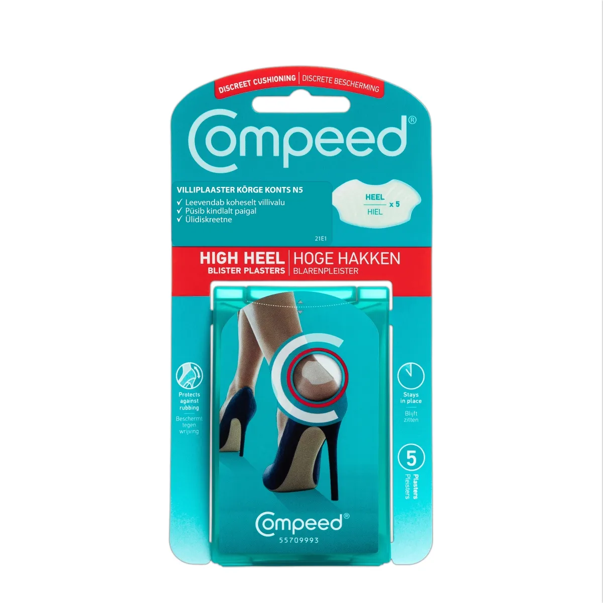 COMPEED VILLIPLAASTER KÕRGE KONTS N5 - Tootepilt