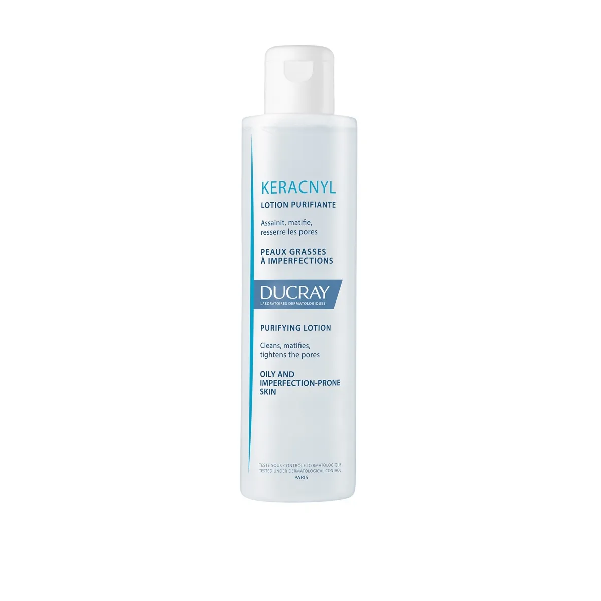 DUCRAY KERACNYL NÄOVESI PUHASTAV RASUSELE NAHALE 200ML - Tootepilt