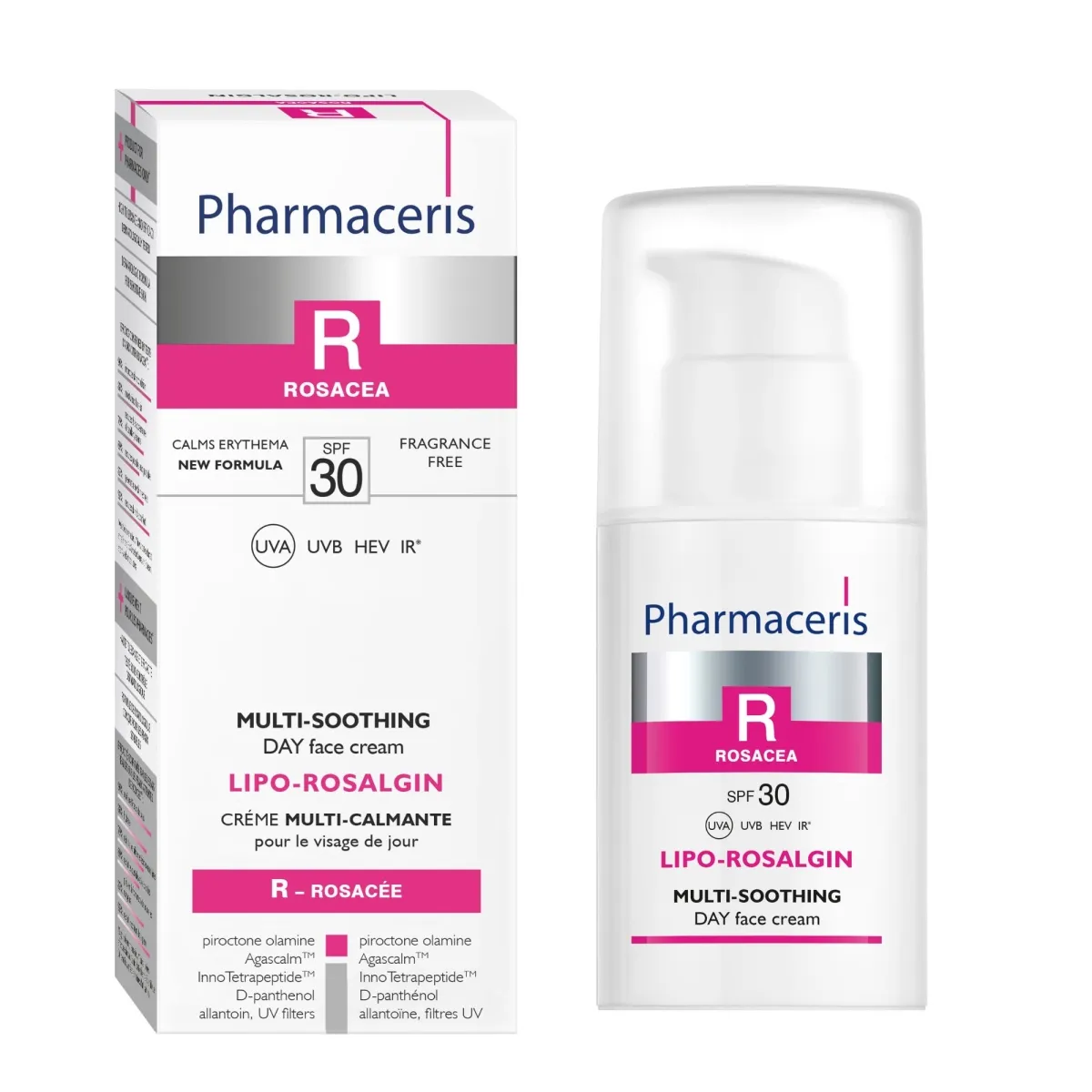 PHARMACERIS R LIPO-ROSALGIN PÄEVAKREEM SPF30 30ML - Tootepilt