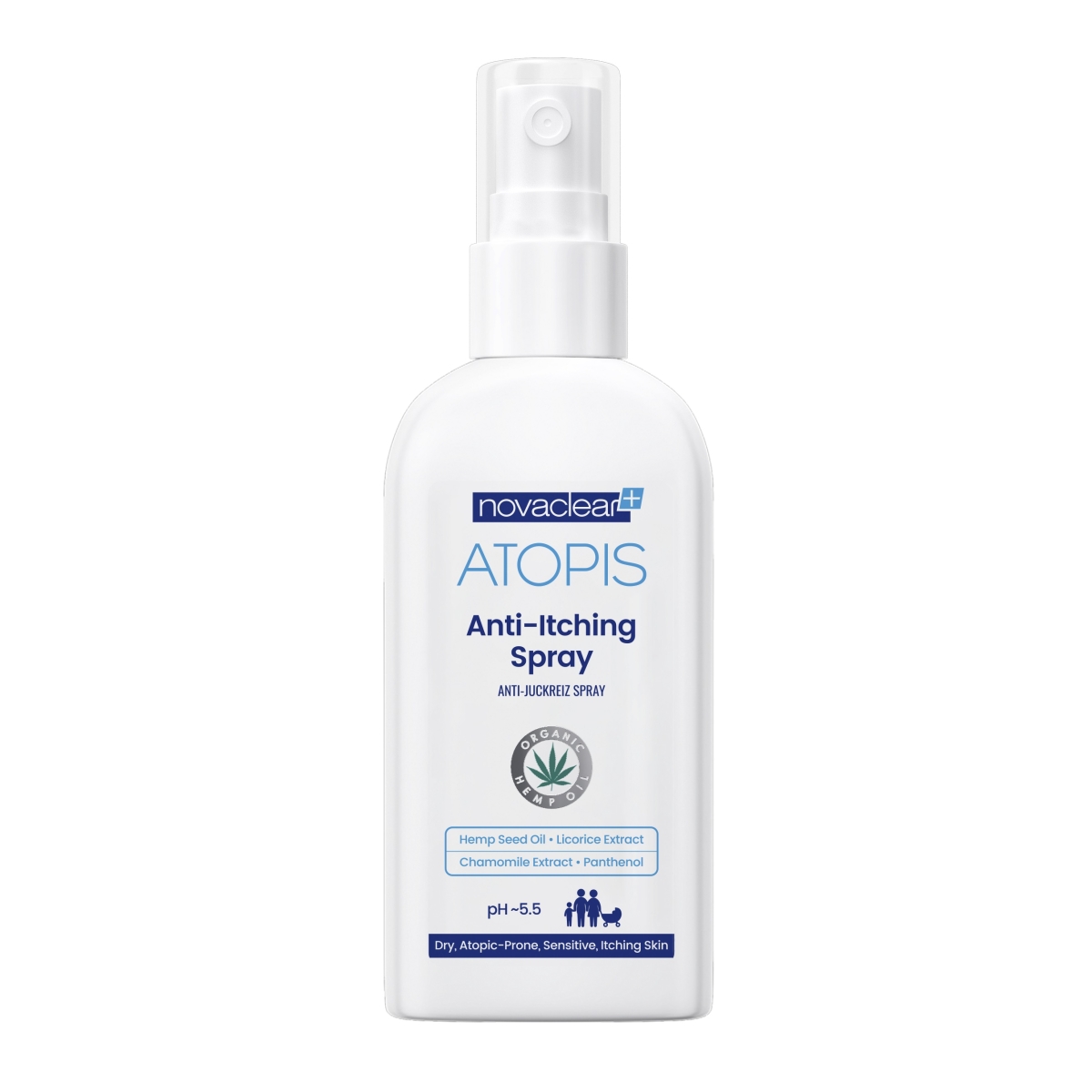 NOVACLEAR ATOPIS SÜGELUSVASTANE SPREI 100ML - Tootepilt