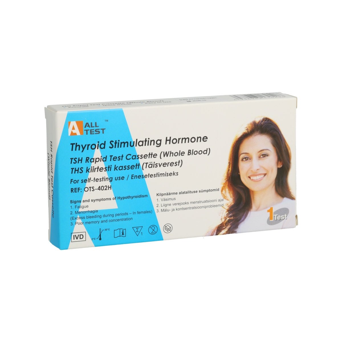 ALLTEST KIIRTEST KILPNÄÄRME ALATALITUSE TUVASTAMISEKS (TSH) N1 - Tootepilt