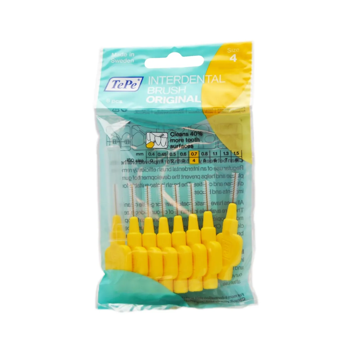 TEPE INTERDENTAALHARJAD NR.4 (0,7MM) N8 - Tootepilt