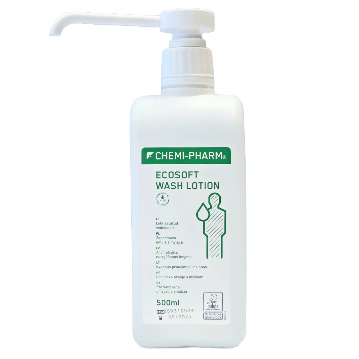 CHEMIPHARM ECOSOFT WASH LOTION 500ML - Tootepilt