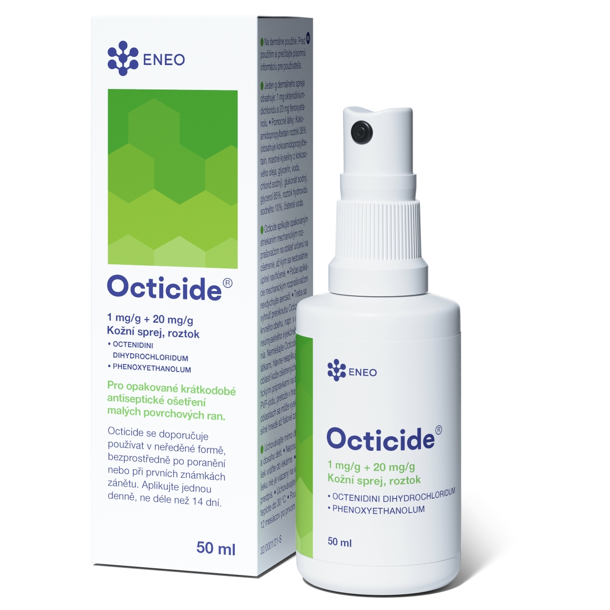 OCTICIDE NAHASPREI,LAHUS 1MG + 20MG 1ML 50ML N1 - Tootepilt