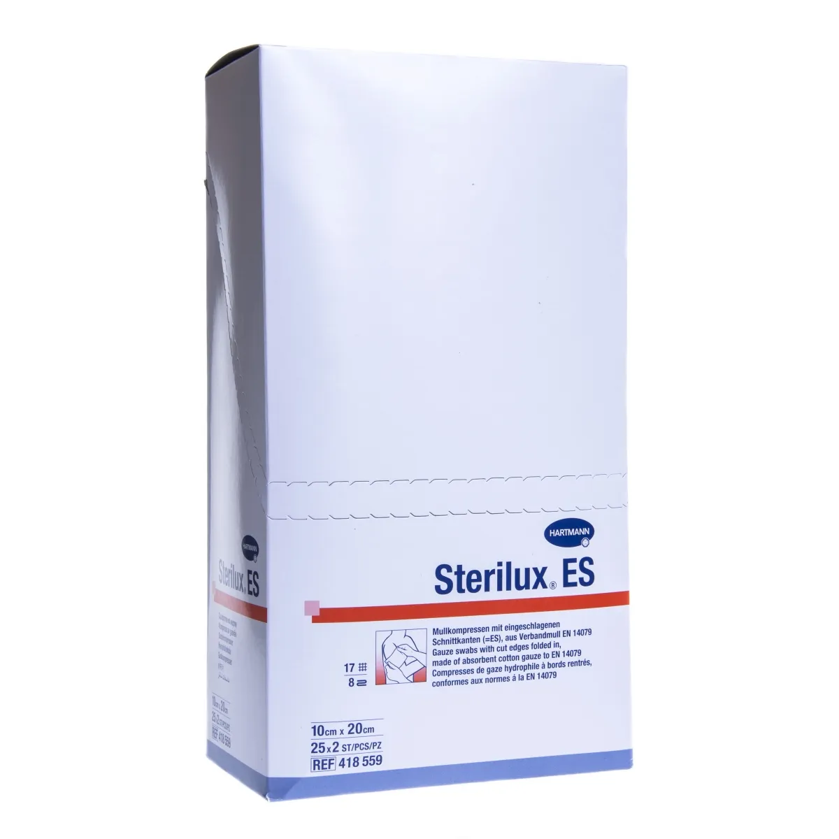 MARLI SALVRÄTIKUD STER. STERILUX 10X20CM N2X25 - Tootepilt