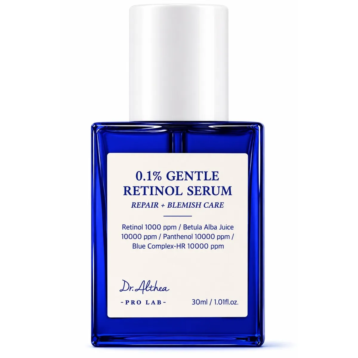 DR. ALTHEA 0,1% GENTLE RETINOL NÄOSEERUM 30ML - Tootepilt